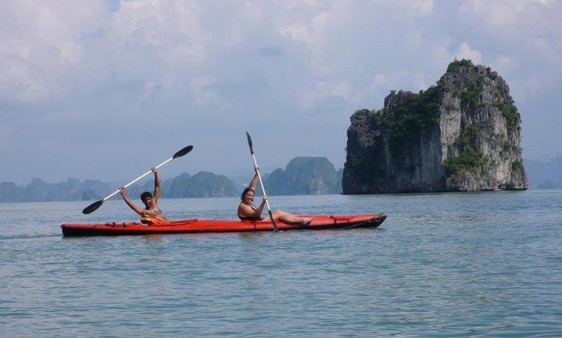 Hoang Gia Minh Hotel Cat Ba Island Exterior foto