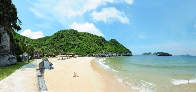 Hoang Gia Minh Hotel Cat Ba Island Exterior foto